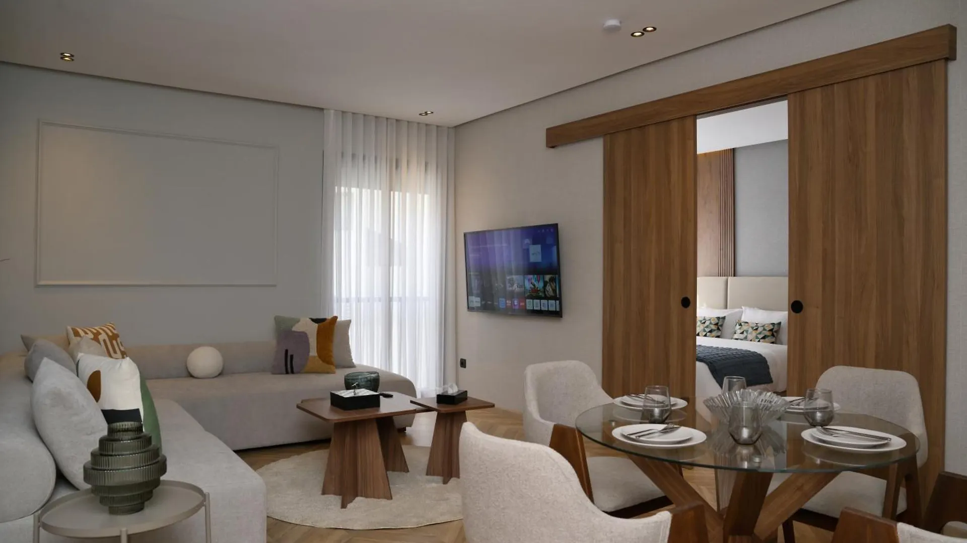 Hsuites Casablanca, Suite H Prime, Elegant One Bedroom Apartment